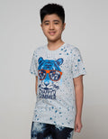Aero Short Sleeve T-Shirt Fullprint Summer Tiger