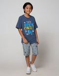 Nevada Short Woven  Ki Crop Game Player Kicwv009:Frost Grey:9-10:Print:Short Pants