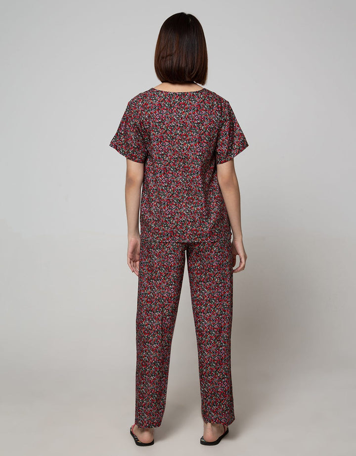 St. Yves Short Sleeve Pyjama Pants Little Pensi