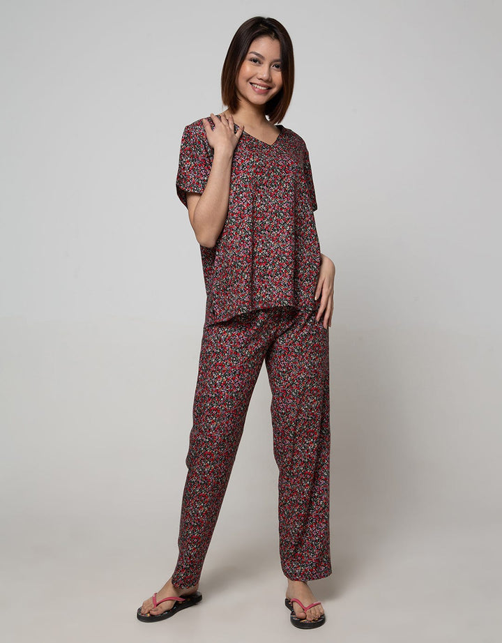 St. Yves Short Sleeve Pyjama Pants Little Pensi