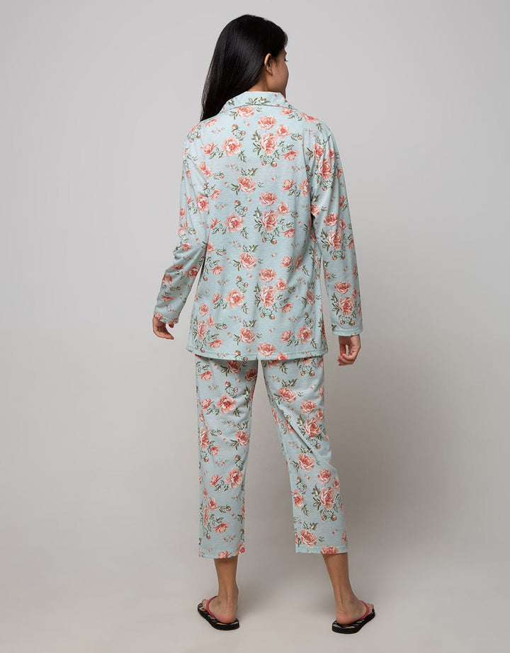 St. Yves Long Sleeve Pajama Pants Rustic Anemone