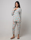 St. Yves Long Sleeve Pajama Pants Rustic Anemone