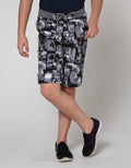 Nevada Short Woven Basic Crop Collage Surfing