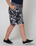 Nevada Short Woven Basic Crop Collage Surfing