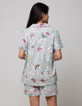 St. Yves Short Sleeve Pyjama Shorts Colorful Butterfly