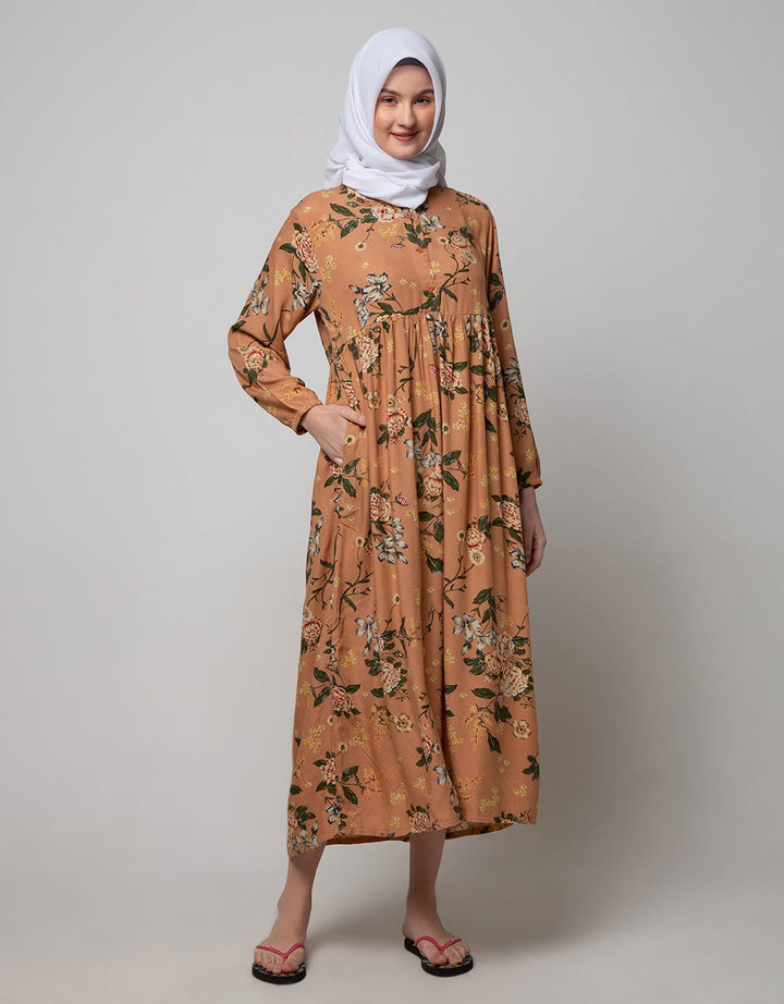 St. Yves Long Sleeve Maxi Dress Grande Carnation