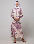 St. Yves Long Sleeve Maxi Dress Lily Paisley