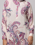 St. Yves Long Sleeve Maxi Dress Lily Paisley