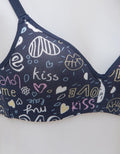 Nevada Non Push Up Regular Bra Love KiShort Sleeve