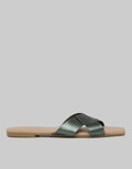 Nevada Ladies Sandals Flat Cross