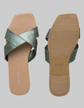 Nevada Ladies Sandals Flat Cross