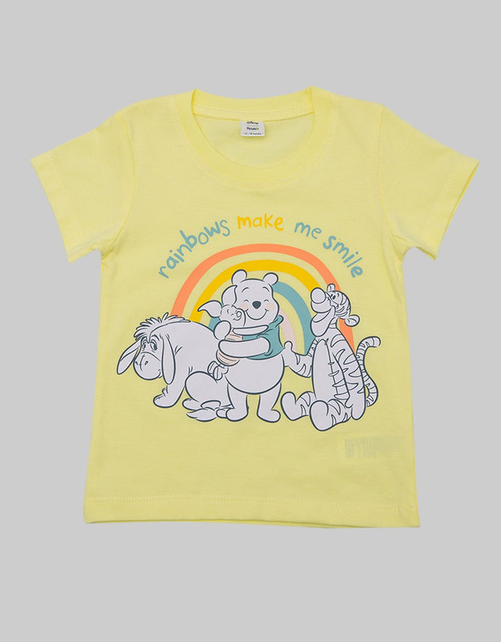 Disney Pooh Makes Me Smile Short Sleeve T-Shirt