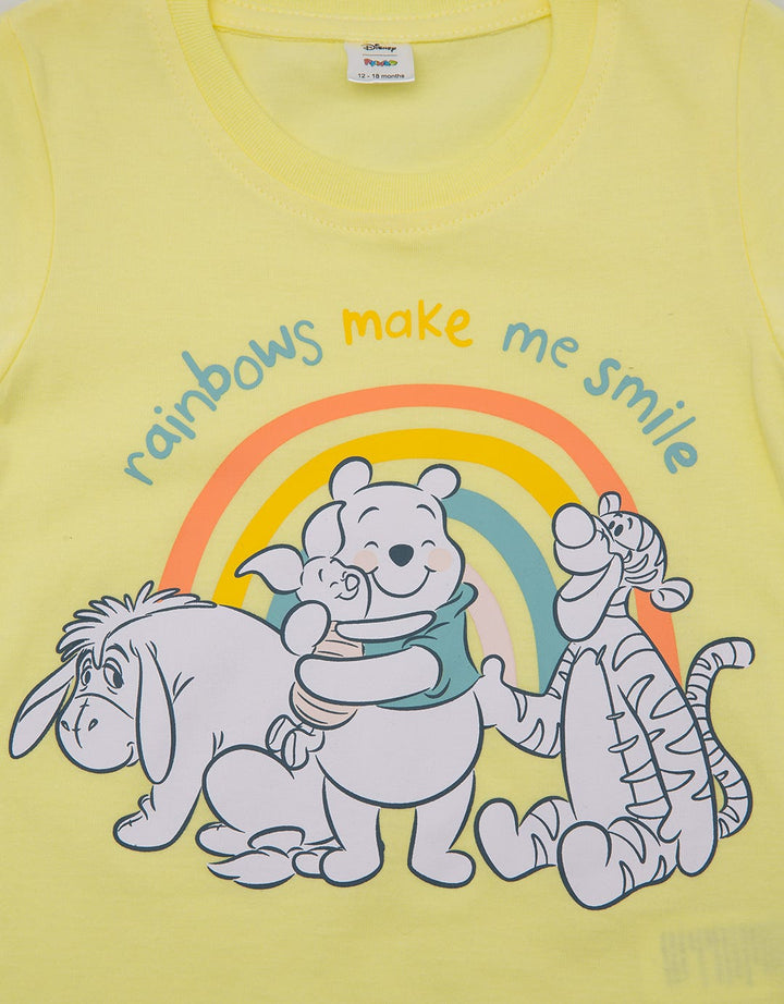 Disney Pooh Makes Me Smile Short Sleeve T-Shirt