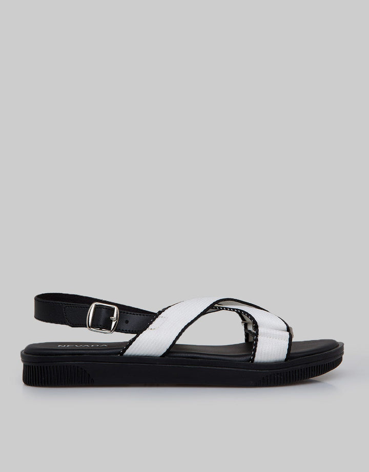 Nevada Slingback Sandals Cross Strap