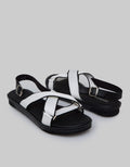 Nevada Slingback Sandals Cross Strap