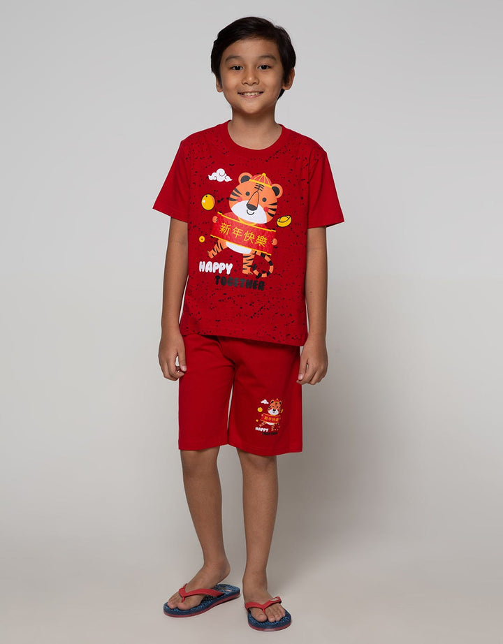 Little M Top Bottom Set Cny Reg Happy Together