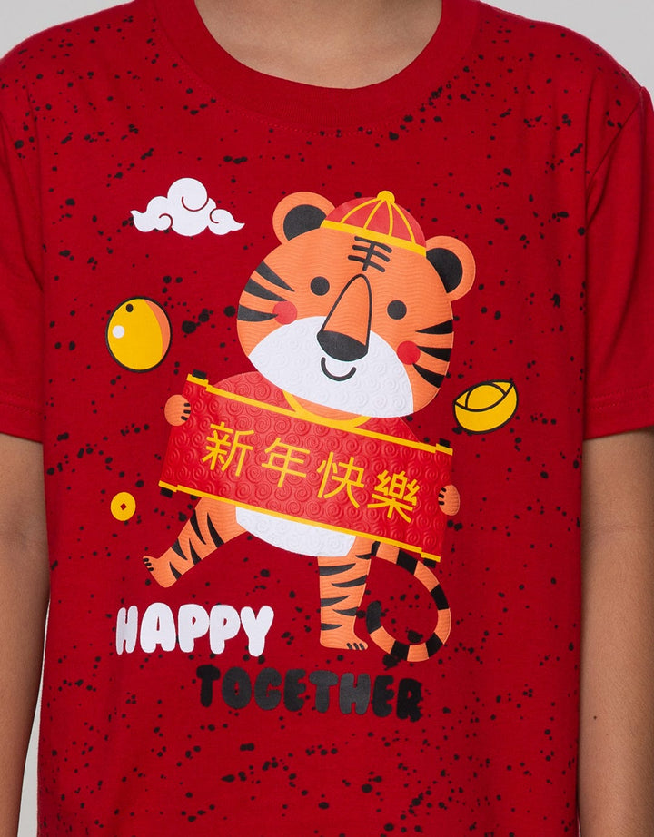 Little M Top Bottom Set Cny Reg Happy Together