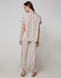 Nevada Short Sleeve Pyjama Pants Fur Bear