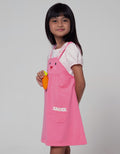 Little M Short Sleeve Mini Dress Bunny Gantung Wortel (Inner )