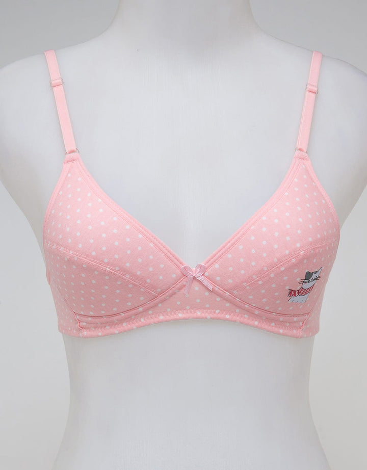 Nevada Mini Bra Set Basic Step 3 Meow Pink Polka