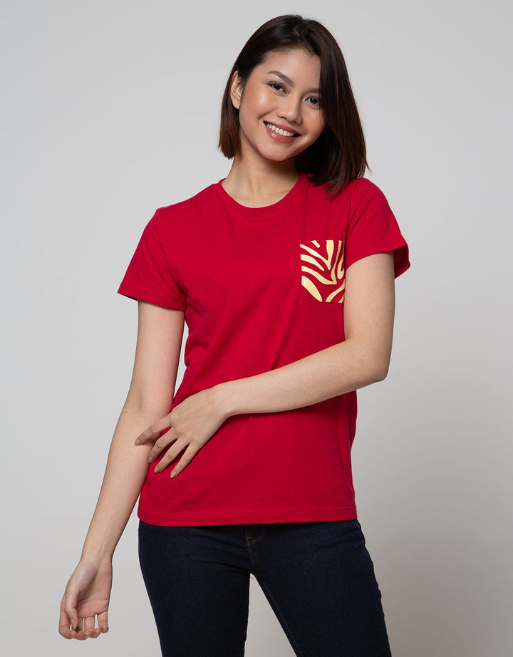 Connexion Short Sleeve T-Shirt Pocket Tiger Cny