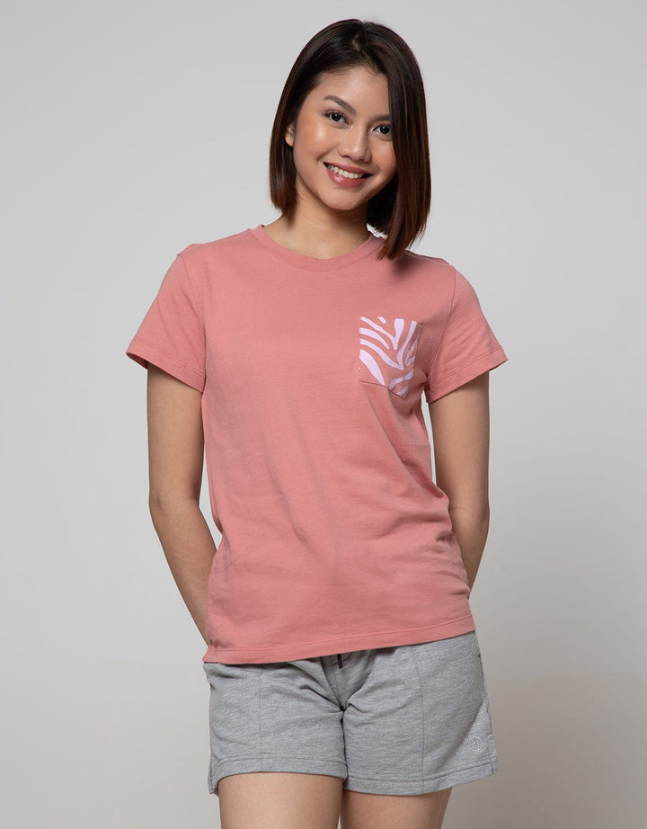 Connexion Short Sleeve T-Shirt Pocket Tiger Cny