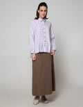 Exit Signature Gingham Blouse