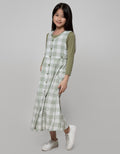 Exit Girls Checked Overall T-Shirt