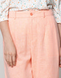 Exit Signature Living Coral Pants