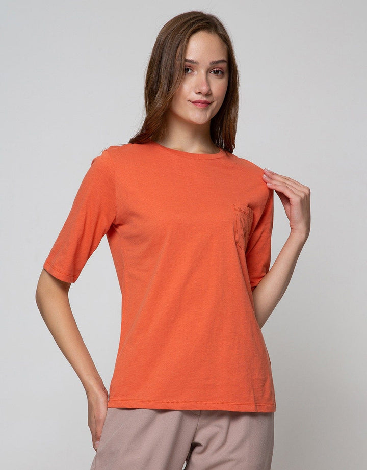 Connexion 3/4 T-Shirt Slub Pocket Floral
