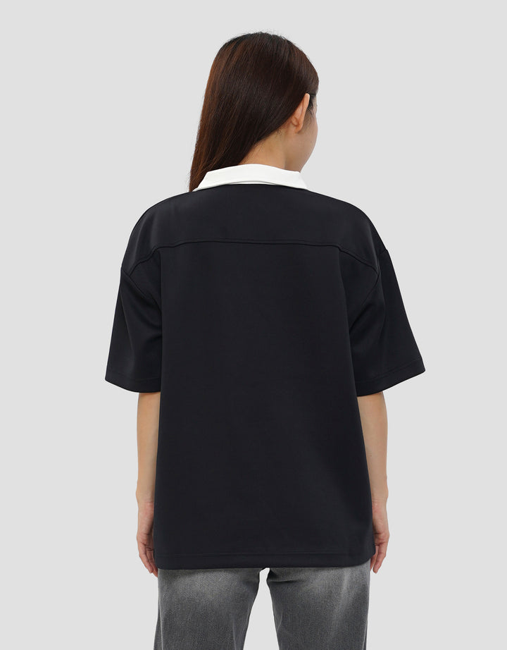 NEVADA MANHATTAN KAOS POLO OVERSIZE WANITA