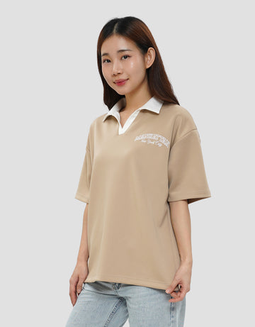 NEVADA MANHATTAN KAOS POLO OVERSIZE WANITA