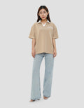 NEVADA MANHATTAN KAOS POLO OVERSIZE WANITA
