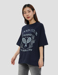 NEVADA TENNIS CLUB CALIFORNIA KAOS OVERSIZE WANITA