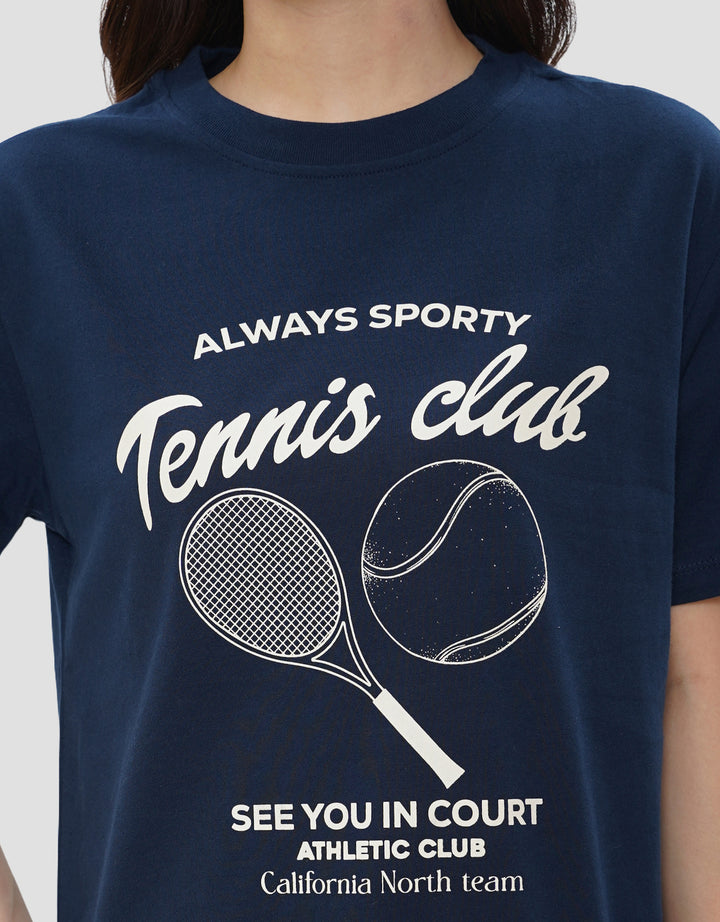 NEVADA ALWAYS SPORTY TENNIS CLUB KAOS WANITA