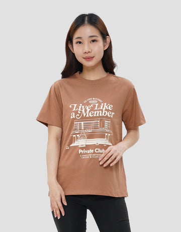 NEVADA LIVE LIKE A MEMBER KAOS WANITA