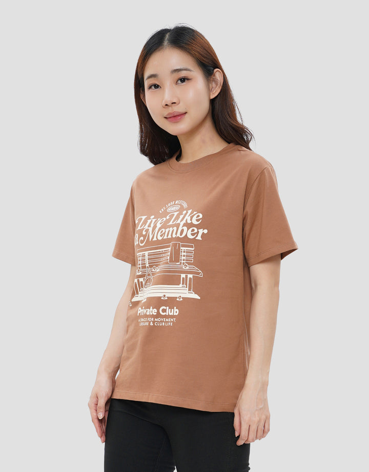 NEVADA LIVE LIKE A MEMBER KAOS WANITA