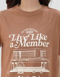 NEVADA LIVE LIKE A MEMBER KAOS WANITA