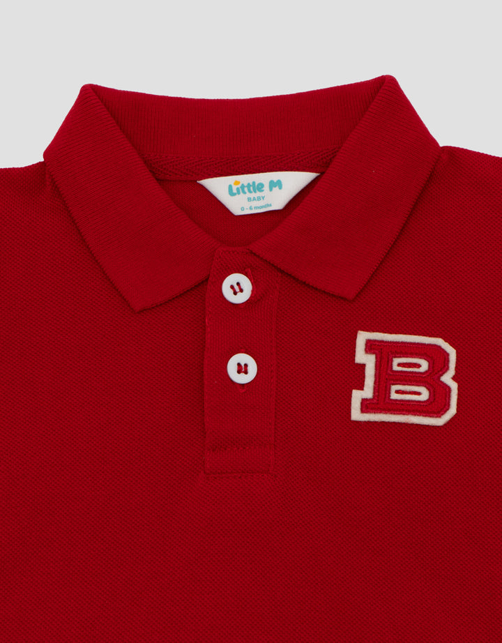LITTLE M PIQUE EMBRO KAOS POLO BAYI