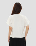 CONNEXION DOLMAN LINEN BLOUSE SLEEVELESS WANITA