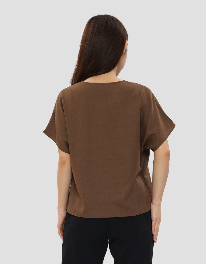 CONNEXION BASIC BLOUSE WANITA