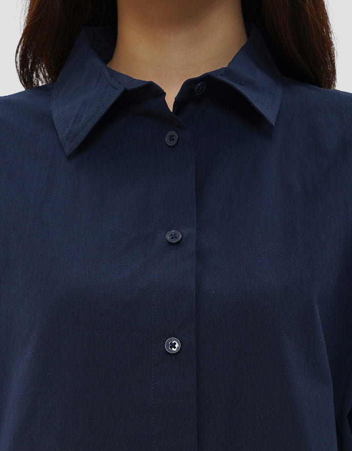 CONNEXION DOLMAN SLEEVE KEMEJA WANITA