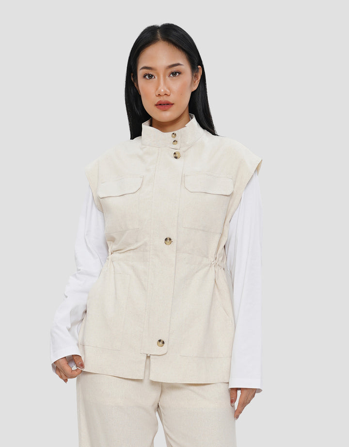 ANNISA POCKET VEST WANITA