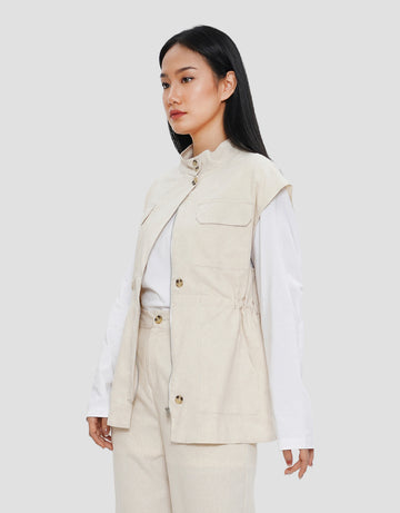 ANNISA POCKET VEST WANITA