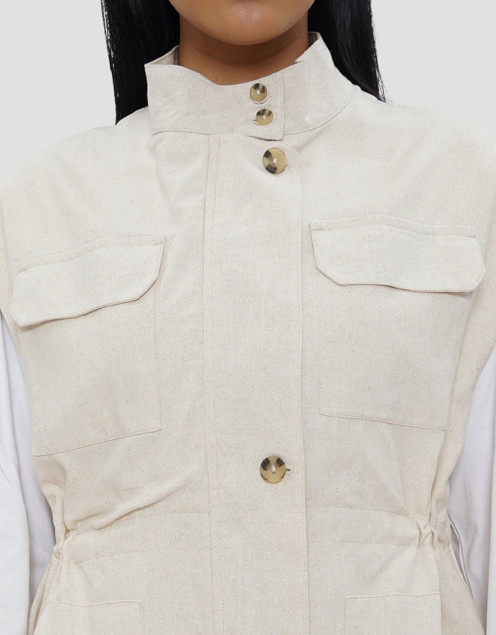 ANNISA POCKET VEST WANITA