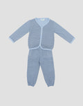 LITTLE M STRIPES PAKAIAN SETELAN BAYI