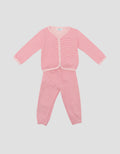 LITTLE M STRIPES PAKAIAN SETELAN BAYI