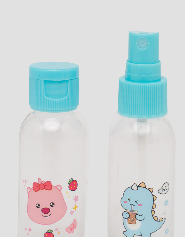 MXM BOTTLE SET 2 IN 1 SPRAY FLIP CAP