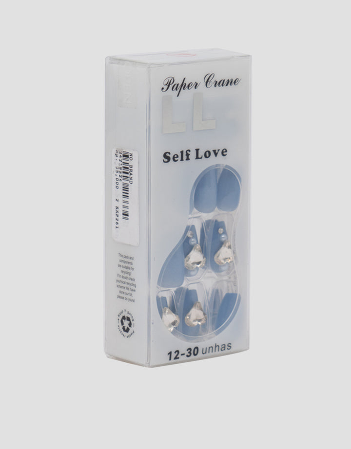 MXM NAIL STICKERS KUKU PALSU ISI 24 LONG ALMOND WANITA