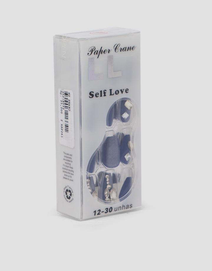 MXM NAIL STICKERS KUKU PALSU ISI 24 LONG ALMOND WANITA